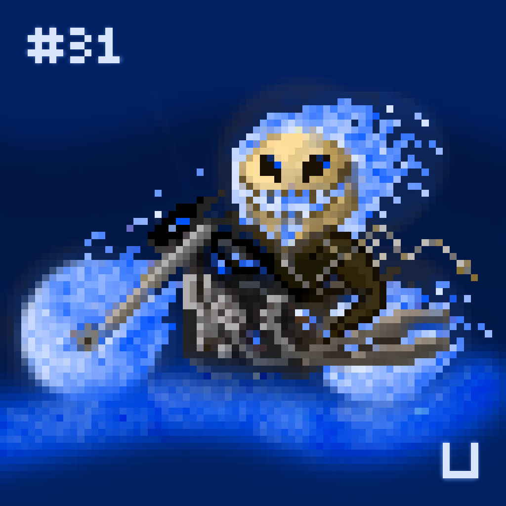#031 Blue Flame Ghost Rider Snake - PS