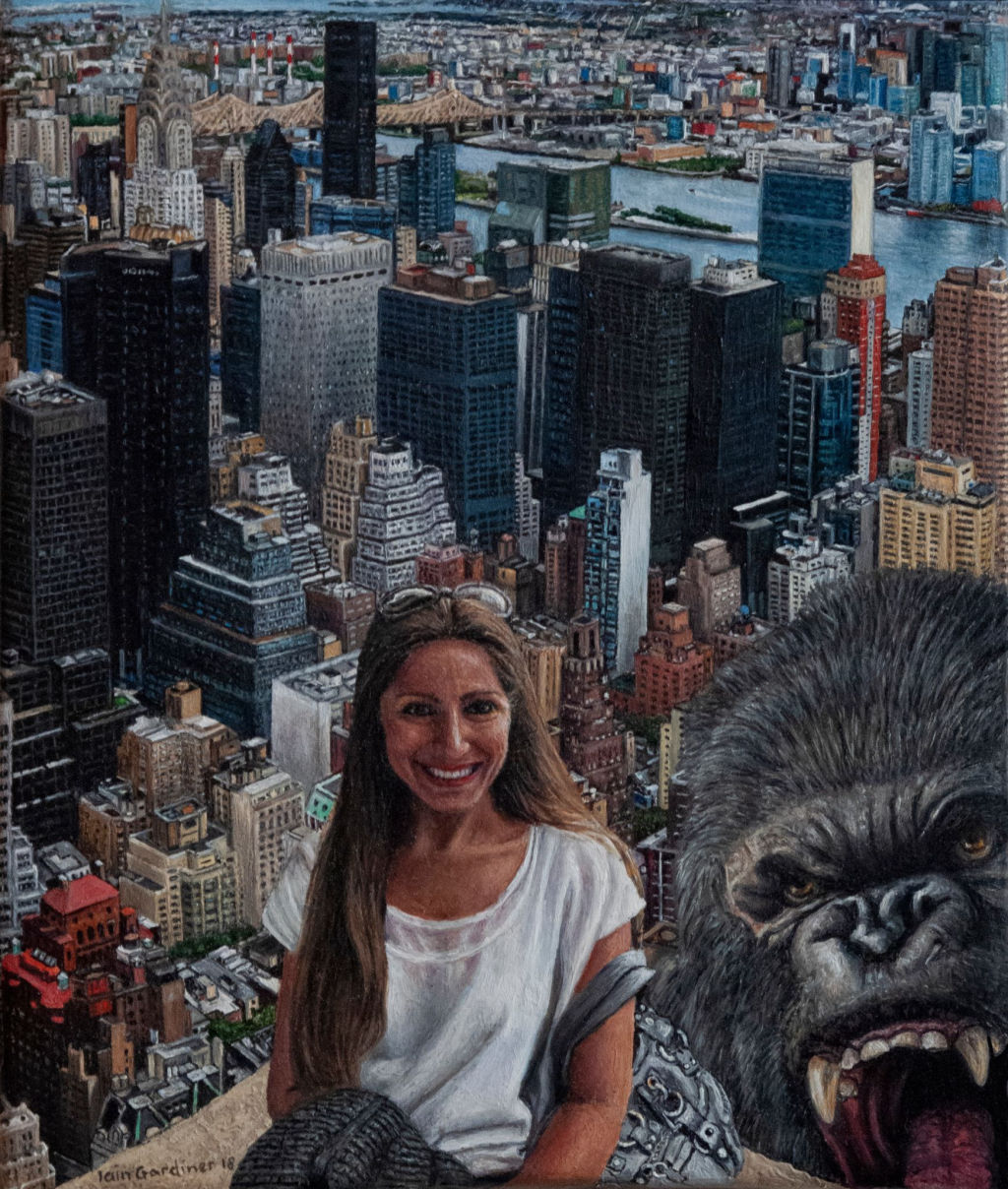 Overlooking Manhattan