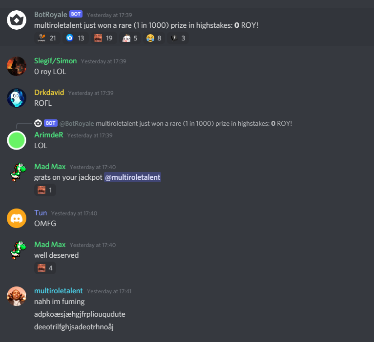 BotRoyale says NO to Multi!