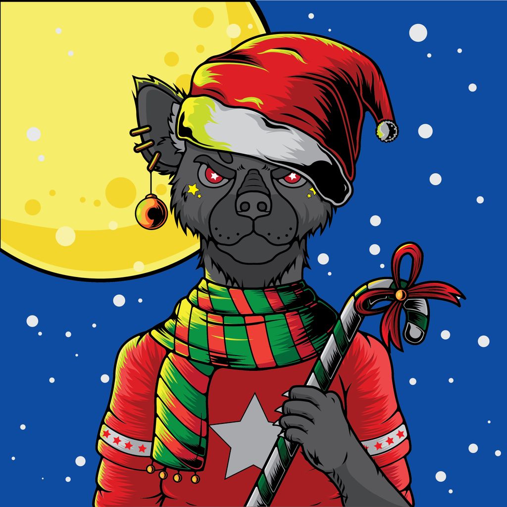 Special Edition Hyena "Cristmas Eve"