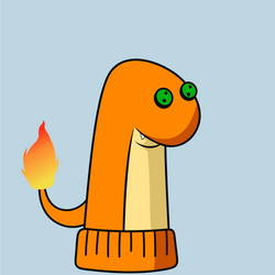 #67 Charmander Sock