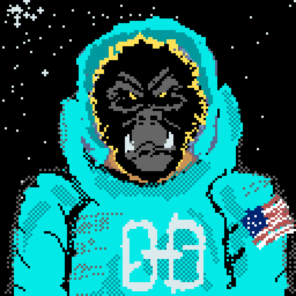 Kz-Cryptopunks #07/50 ApenautsONE