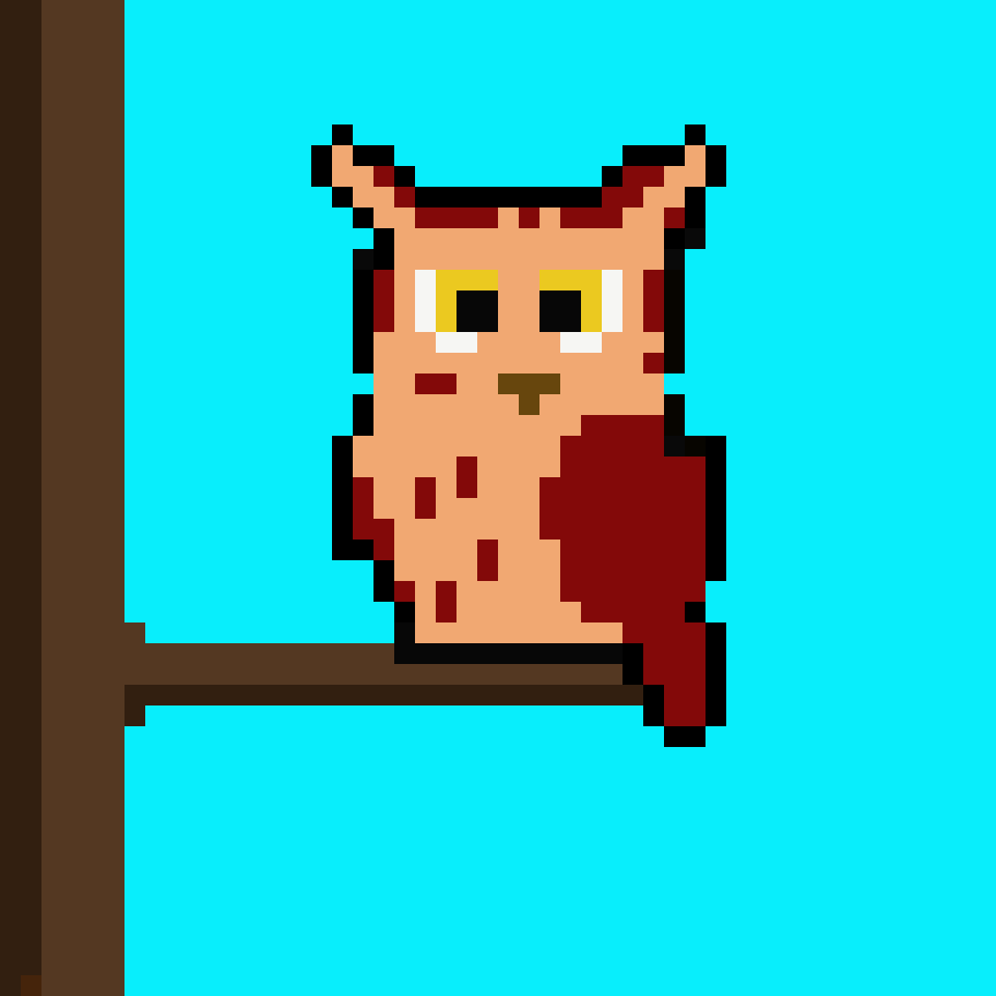 Harmony Crypto Pixel Owl Hero