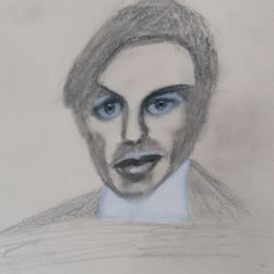 Portrait 'Leonard Cohen'  -no.6- 2021