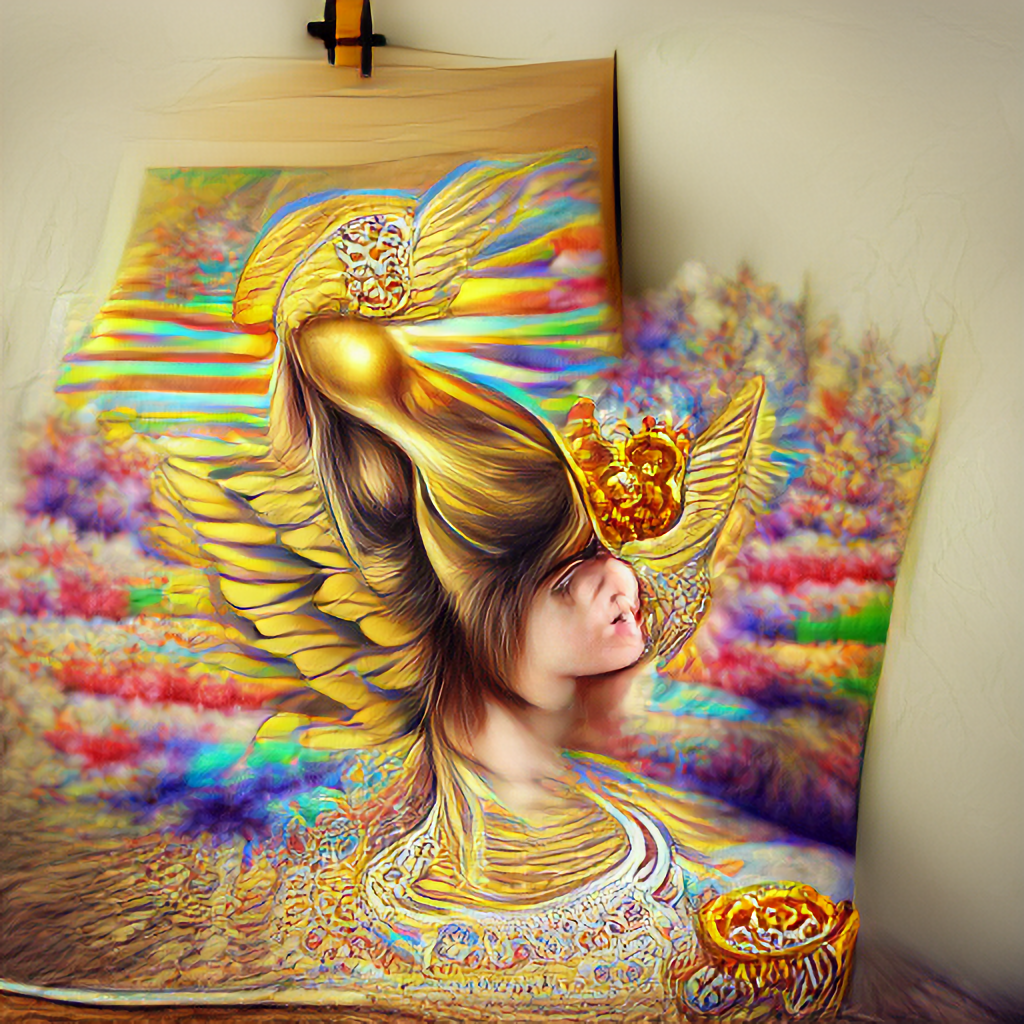 Angel with Crown