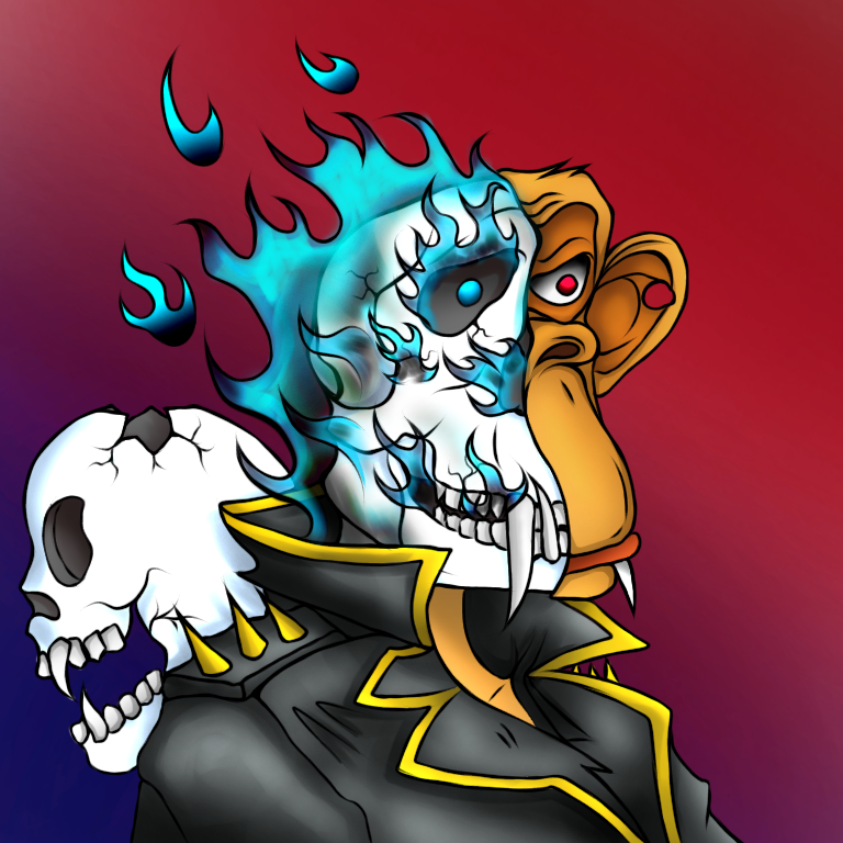 Mutant Apes Ghost Rider