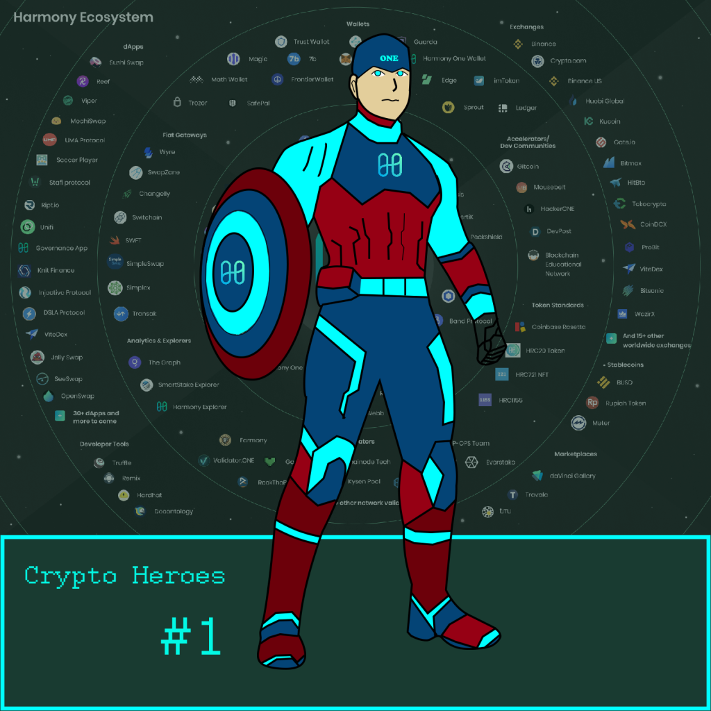 Crypto Heroes #1 - Captain ONE