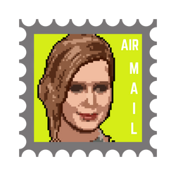 Amy Adams #37 Pixel Stamp