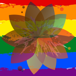 Rainbow Lotus In the shadows #1