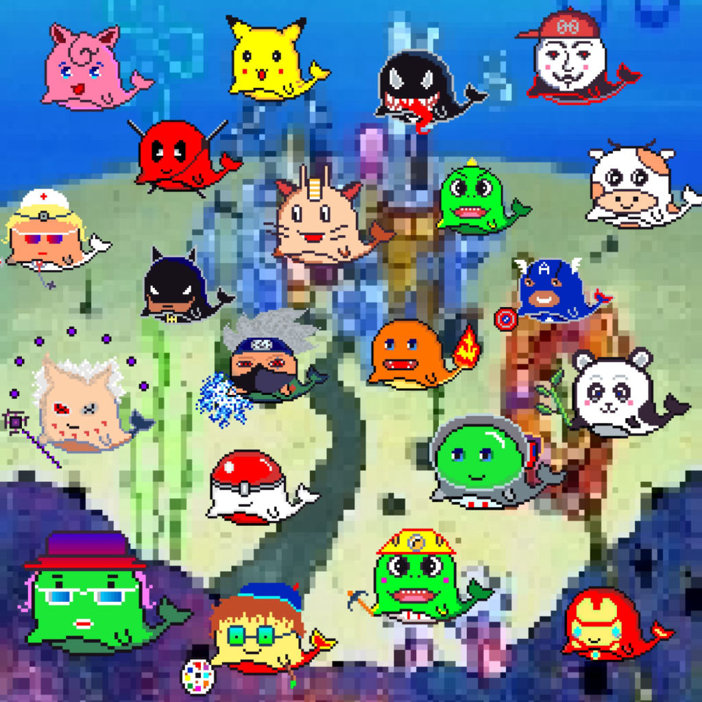 Family cosplay fish #17-37