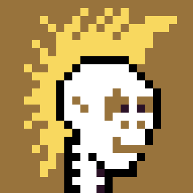 Kz-Cryptopunks #31/50 Cryptopunk skull