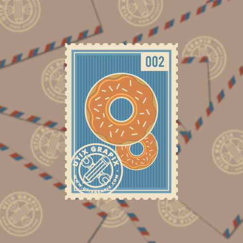 Collectible Postage Stamp No. 002