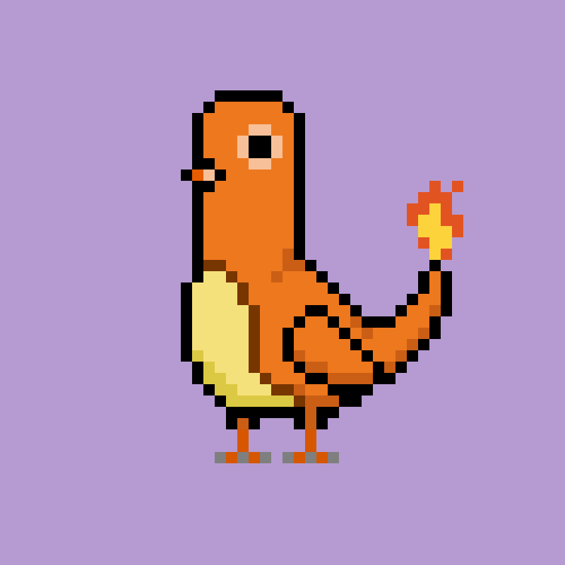 Pixel Pigeon #055 (Animated)