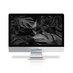 ethereum desktop wallpaper gray