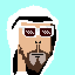 Kz-Cryptopunks #24/50 Arabian Sultan