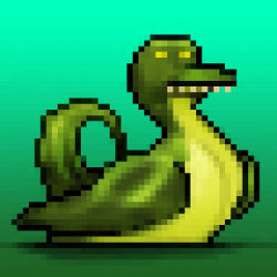 CRYPTODUCK #036 "REPTILIAN DUCK"