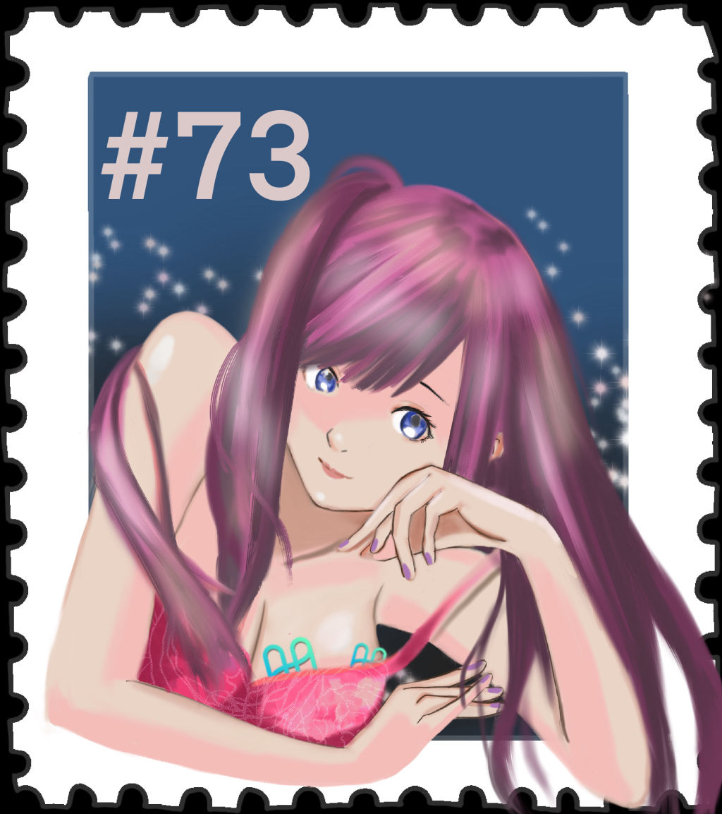 Girlfriend Stamp #073/999