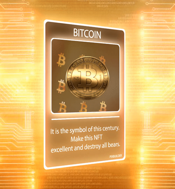 Crypto Card - Bitcoin #01