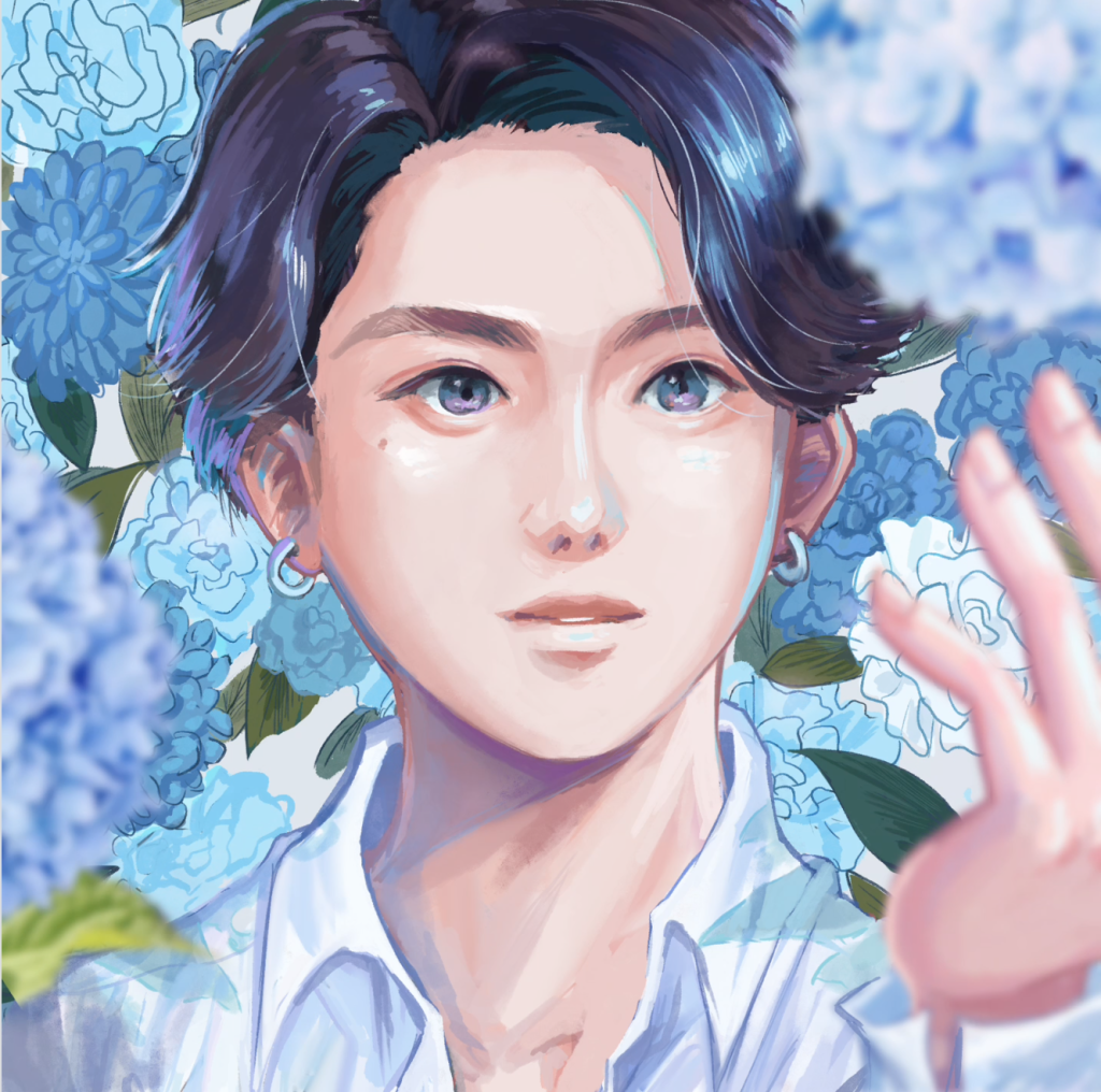 Flower Boy - Cerulean