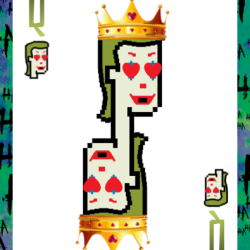 Queen of Hearts (Joker Playing Cards)
