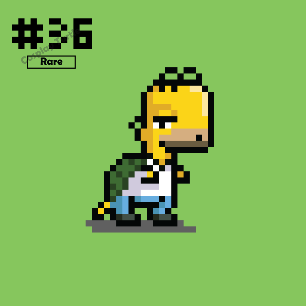 #036 'Homer' Simpson Turtle