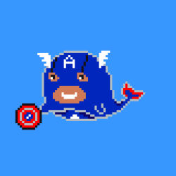 Cosplay fish captain america #20