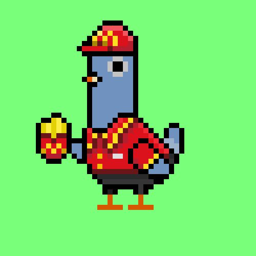 Pixel Pigeon #075 (Animated)