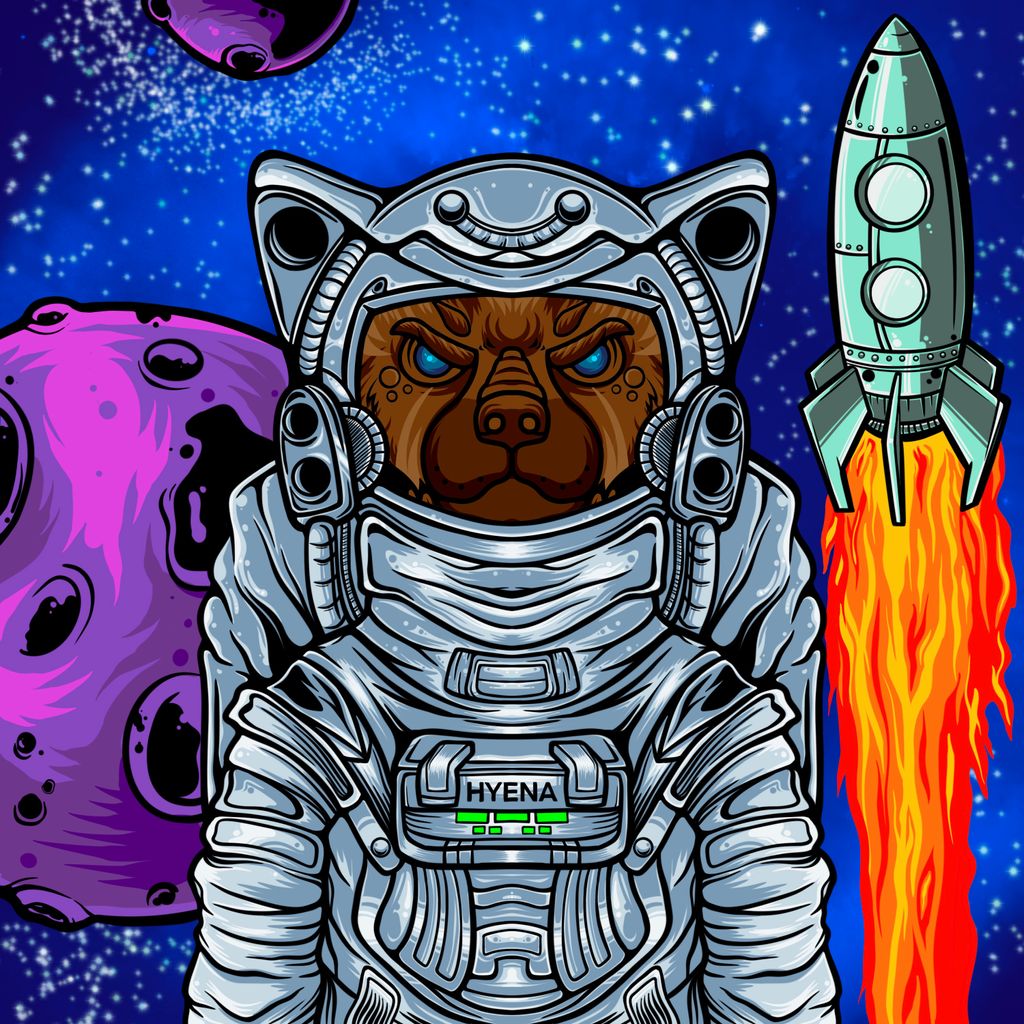Special Edition Hyena #3 "HyenaStronaut"