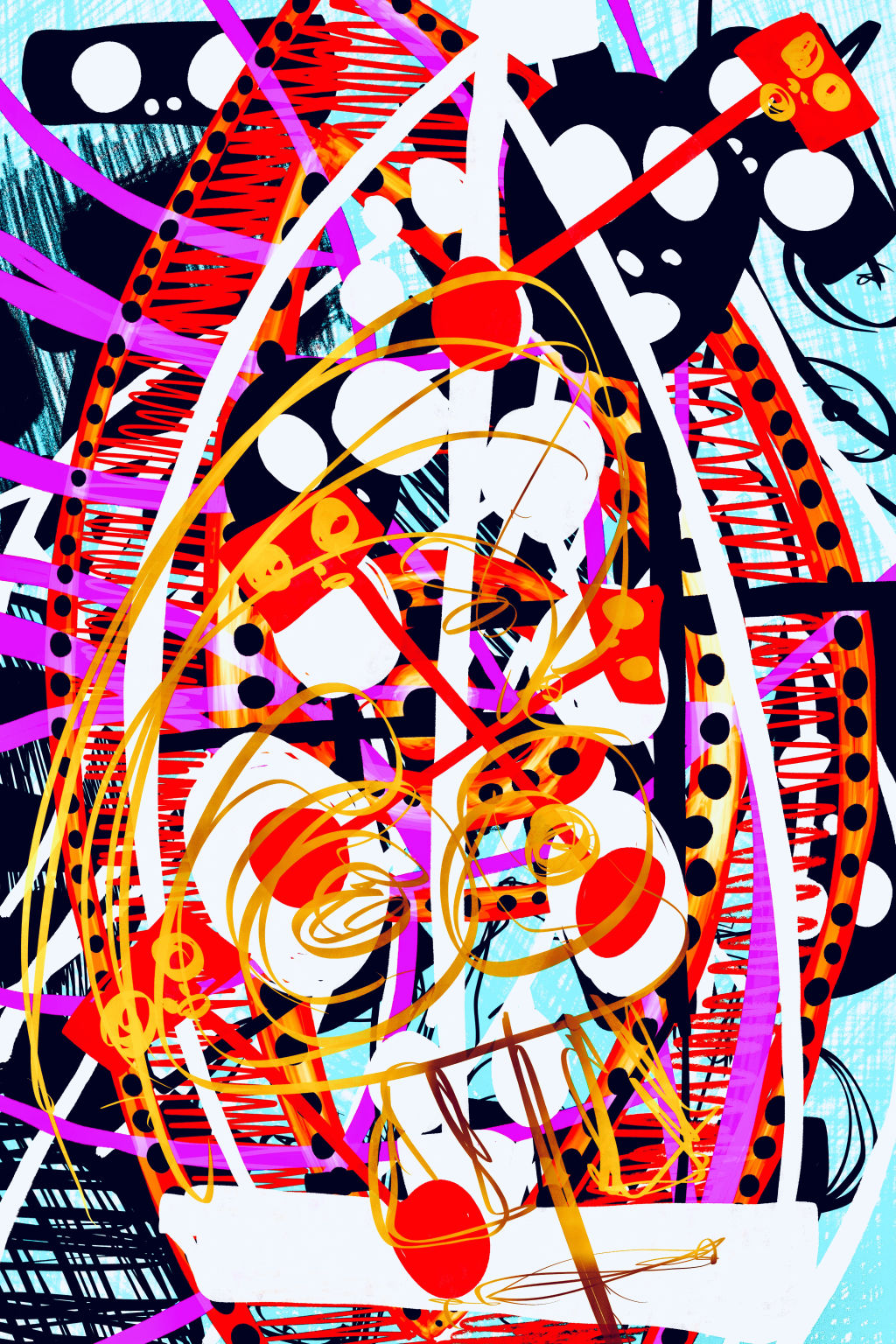 Golden Alien Volcano -105-