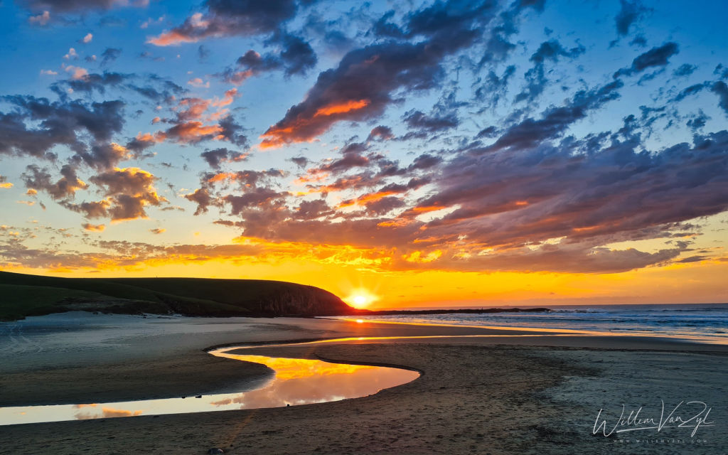 Sunrise over the Beach