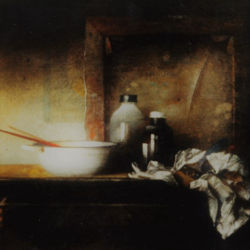 Last day of Salvador Dalì, 1989