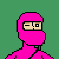 Pink Ninja ape #0022/1000