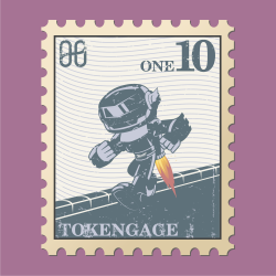 10 ONE Tokengage Stamp