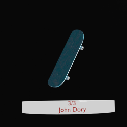 Skatebaoard 360 series #2 Blue wave