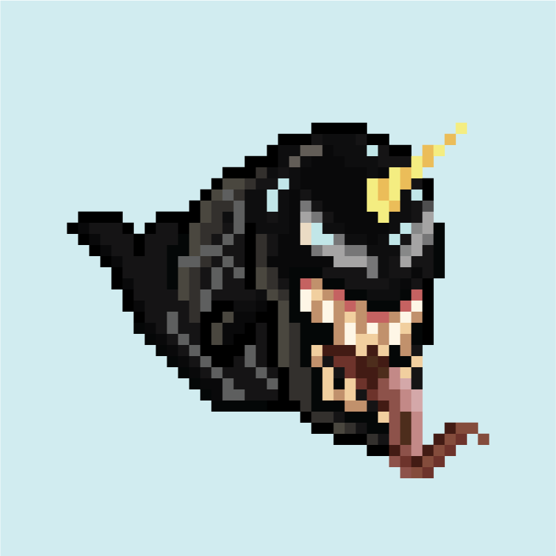 Pixel Narwhal_Venom #014