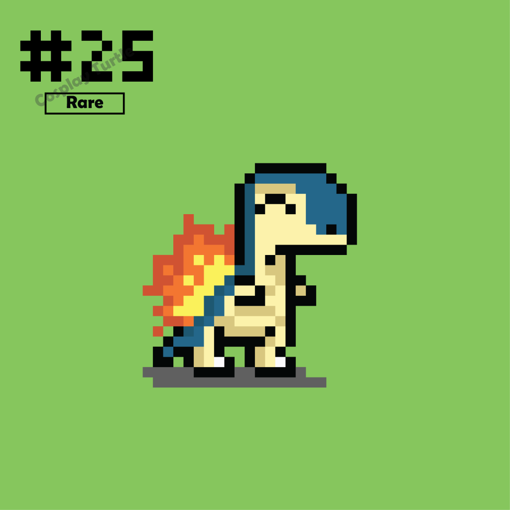 #025 Cyndaquil Turtle