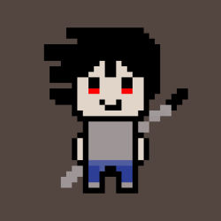 Pixelart #03 Uchiha Sasuke
