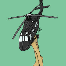 Mom, I'm a Black Hawk