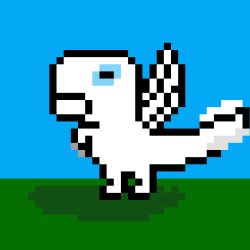 Sleepydino #11 Dinodragon White