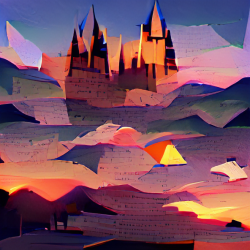 Hogwarts Lowpoly