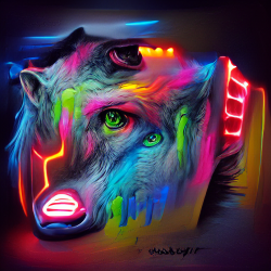 Neon Wolf