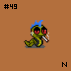 #048 Bored Punk Snake - PS
