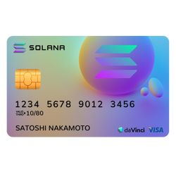 Elegant Solana 2022 Credit Card