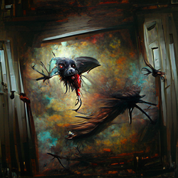 Paintings of Life Creepy Creatures #35