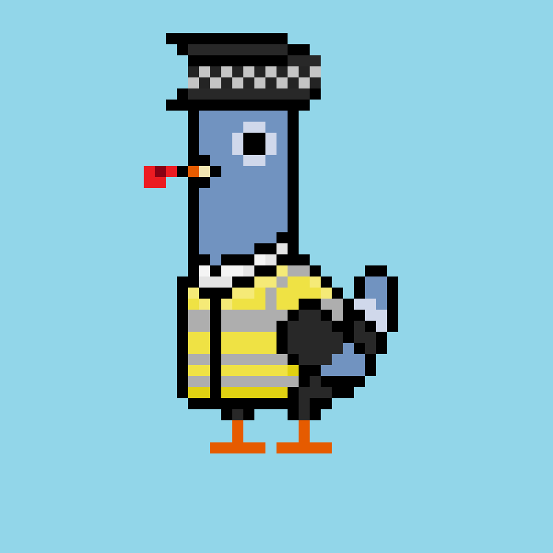 Pixel Pigeon #049 (Animated)