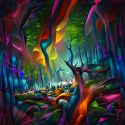 Fantasy Forest Full Color #76