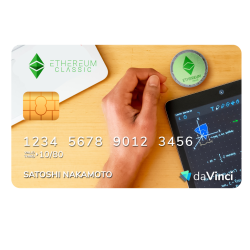 Elegant Ethereum Classic Credit Card