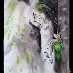 In the courtyard of the castle