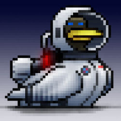 CRYPTODUCK #029 "THE MOON DUCK"