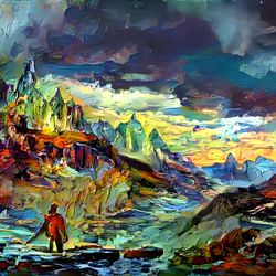 Premium Landscape Painting #78